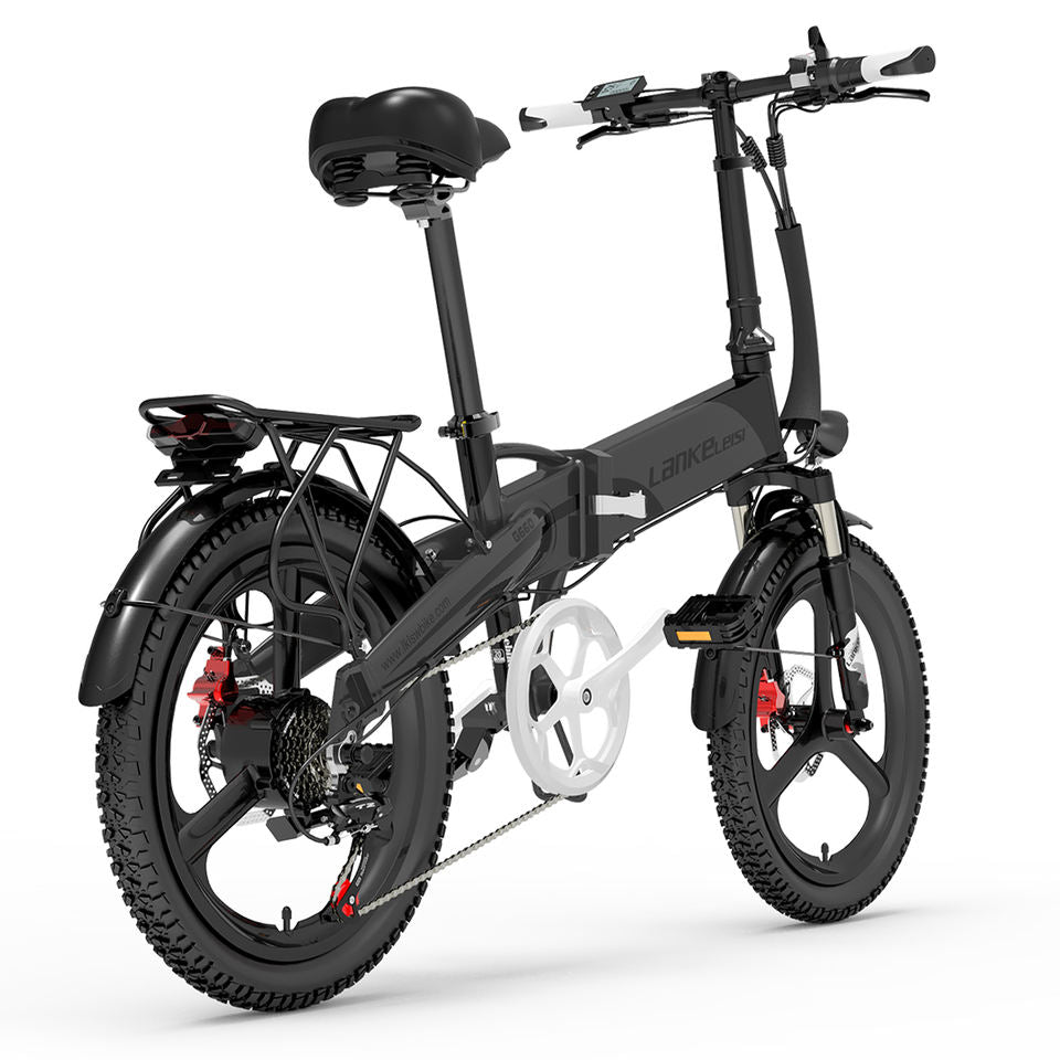 For G660 Foldable Electric City Bike with Central Motor Digital Electronic 25 Speed 45km Range