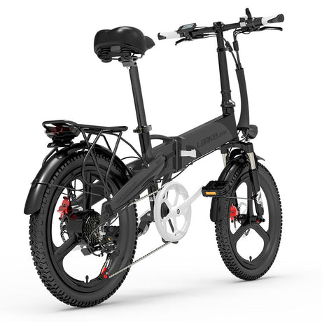For G660 Foldable Electric City Bike with Central Motor Digital Electronic 25 Speed 45km Range