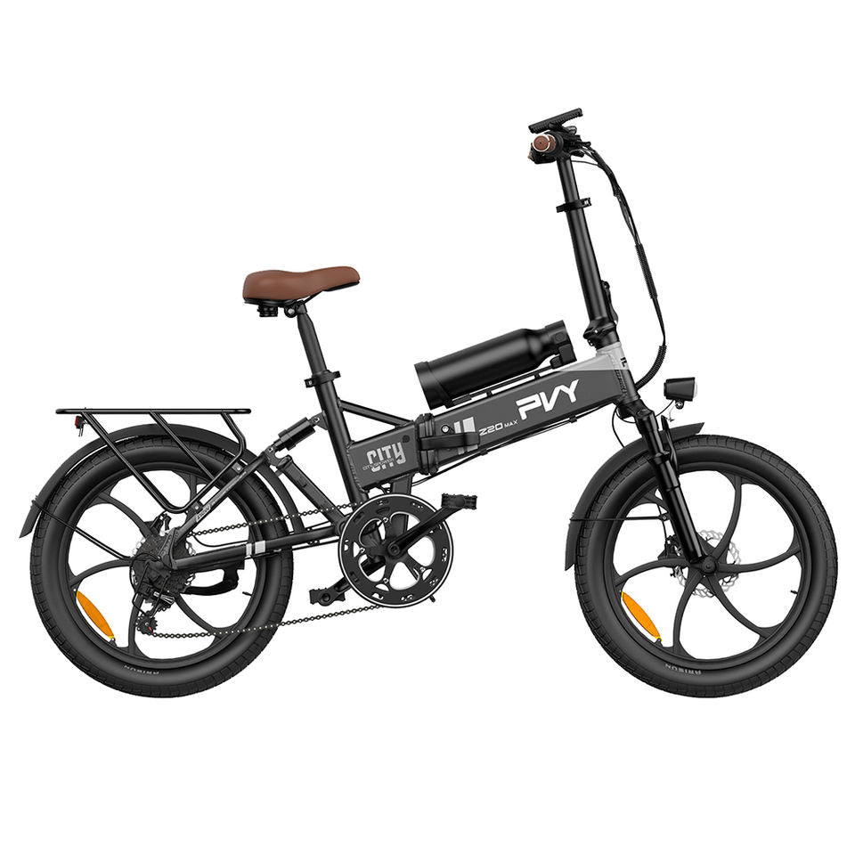 PVY Z20 Max Ebike 750W 25.6Ah Battery 20x2.3" Wheels 25km/h Max Speed 200km Range