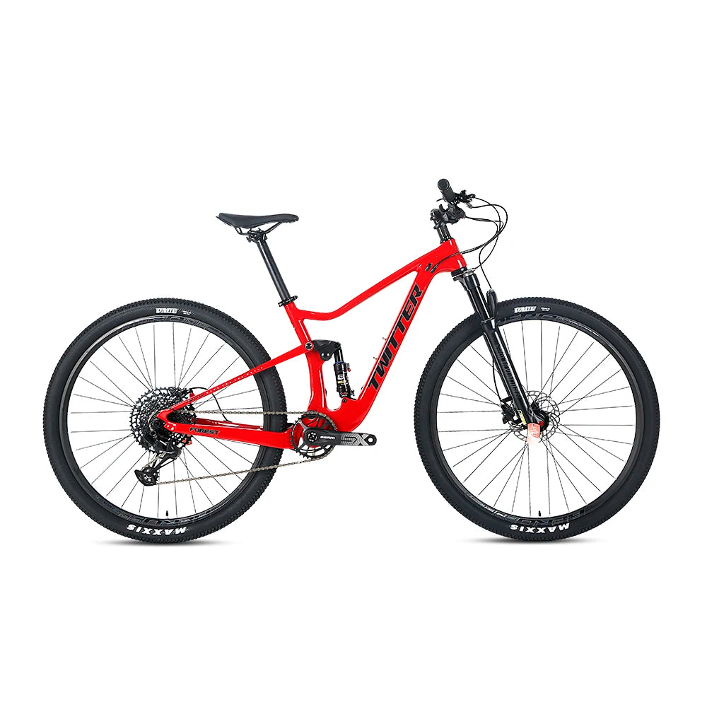 Twitter Full Suspension MTB Bike Carbon New Model FOREST Mountain Bike  SX EAGLE-12speed Bicycle  Mountainbike 29 Inch