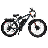 GUNAI GN88 Elektro-Mountainbike 26*4,0 Zoll dicke Reifen 1000 W*2 Motoren 55 km/h Max-Schnelligkeit 48 V 22 Ah-Batterie 130 km R