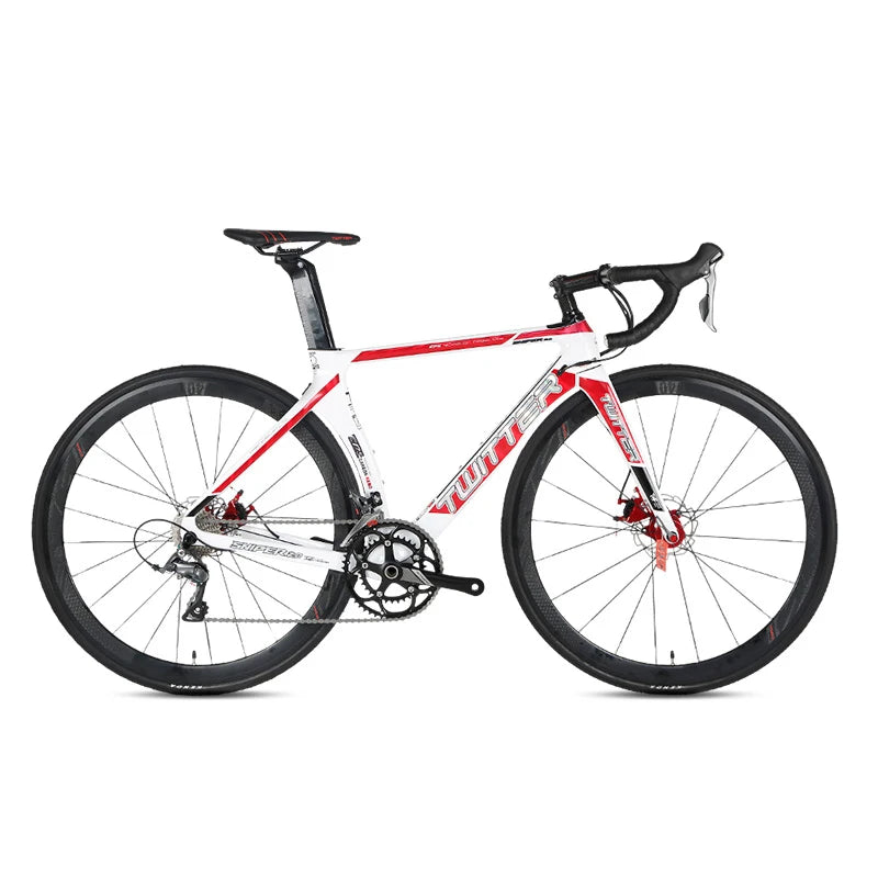 Hot Sale Carbon Road Bike SNIPER2.0 V Brake Light Road Bike TIAGRA-20speed Twitter Bicycle Frame Roadbike 700C Bicycles