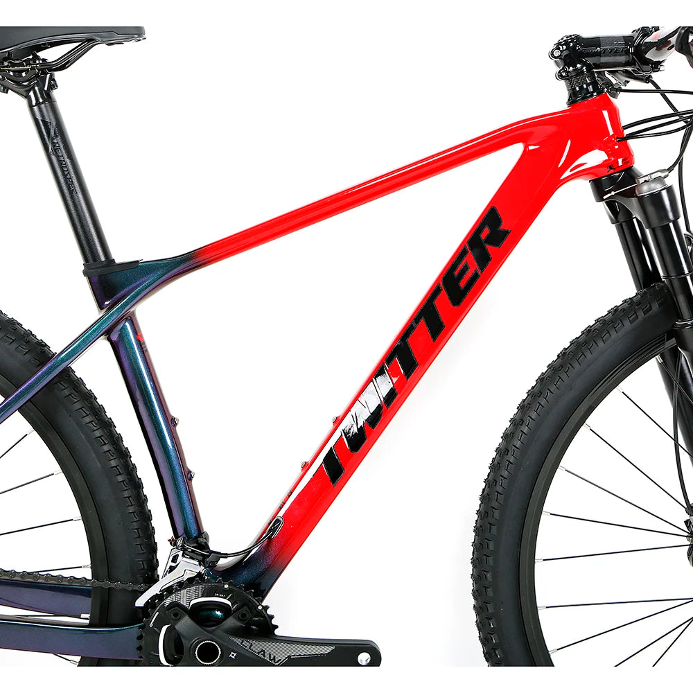 Twitter Bike 29 Inches Carbon Fiber Bicycle SHlMANO XT Groupset Mtb Bike Boost148mm Frame Bicycle 29