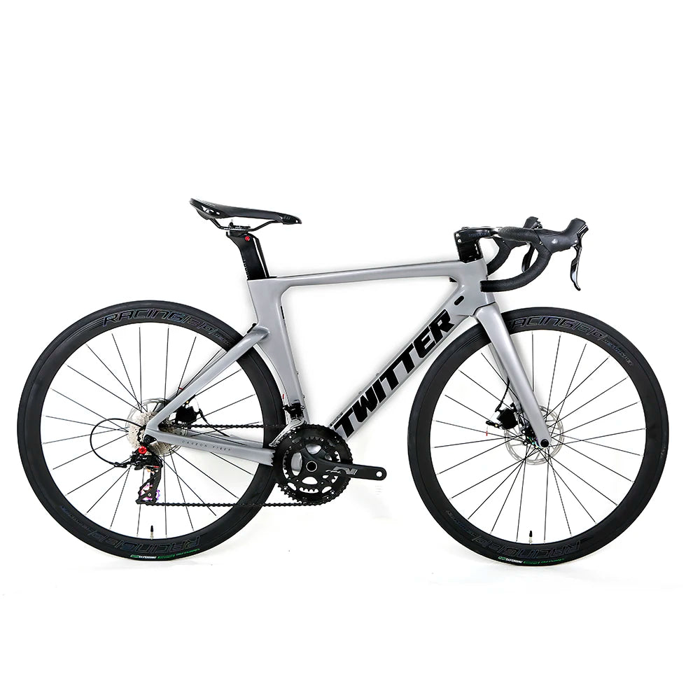 Inner Cable aero Carbon Fiber Frame Bicicleta Ceramic Bearings Road Bike Bicycle with Center Lock Hub