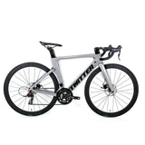 Inner Cable aero Carbon Fiber Frame Bicicleta Ceramic Bearings Road Bike Bicycle with Center Lock Hub