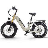 CEAYA A20PRO Electric Bike 48v 20Ah Lithium Battery Grey Option with Hydraulic Disc Brakes Aluminum Alloy Frame