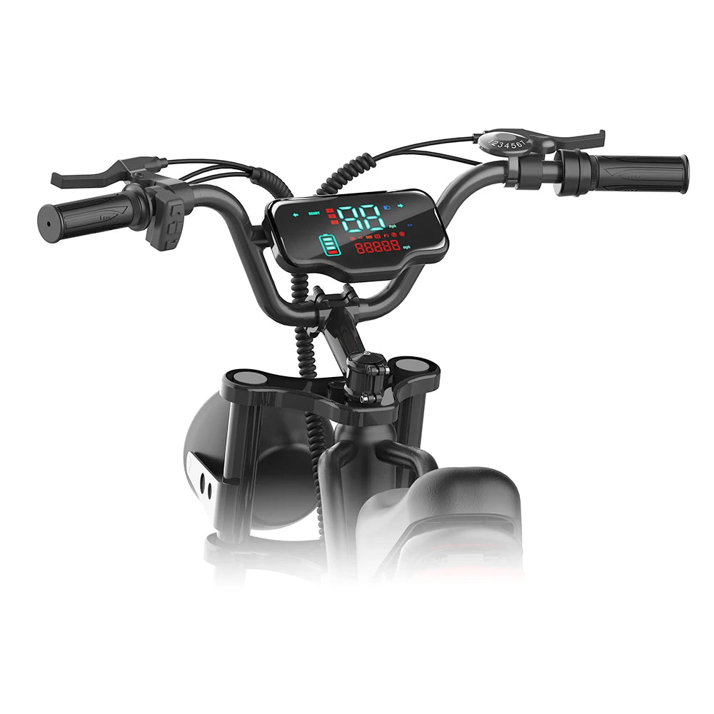 HAPPYRUN HR-G50 Elektrofahrrad 20*4,0 Zoll dicke Reifen 48 V 18 Ah Batterie 750 W Motor 45 Km/h Max-Geschwindigkeit Retro-E-Bike