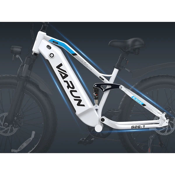 Factory Wholesale Free Shipping Throttle Electric Mountain Bike 48V 16.8AH  26 Inch Fat Tire for Adults Europe Warehouse