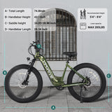 Vipdrive EU Warehouse Drop Shipping Downhill EBike MTB Removable 48V 15AH Best Battery 750W Women Low Step Snow Beach Bike