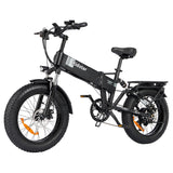 1000W 48V 15AH 45 km/h 80km Ridstar H20 Klapp-Elektro fahrrad mit 20 Zoll fetten Reifen vorne und hinten Doppel hydraulik federu