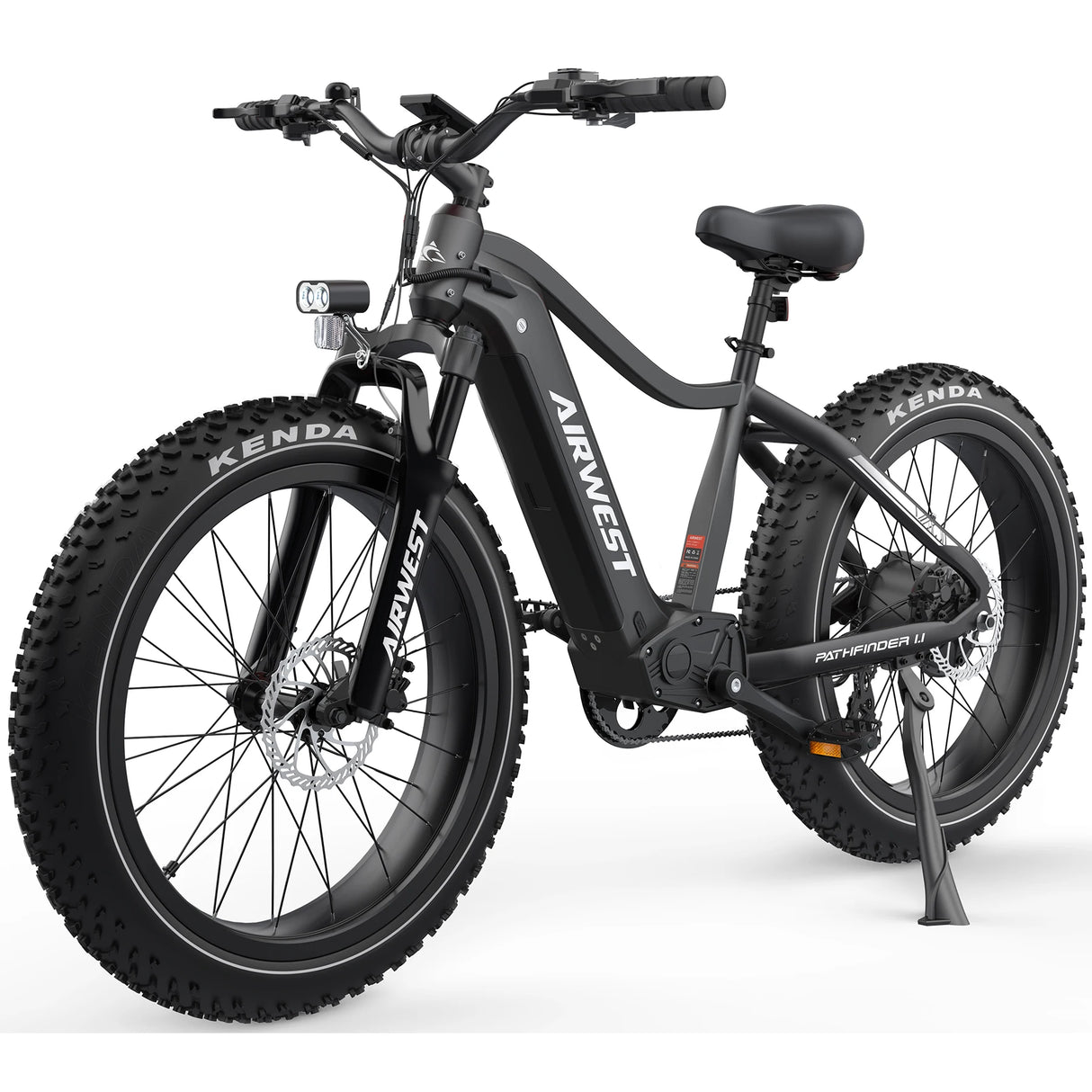 USA Stock 48V 15AH Fat Tire LCD Display Electric Mountain Bike 750W Long Range City Sport Ebike for Adults