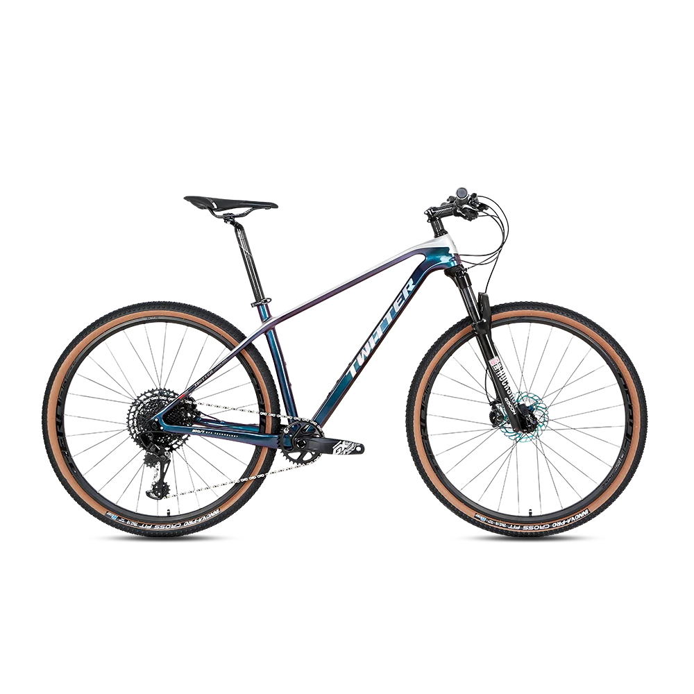 Twitter Max Holographic Color SX 12 Speed Bicicleta Twitter Carbono Thru Axle 12*148mm Carbon Fiber Bicycle