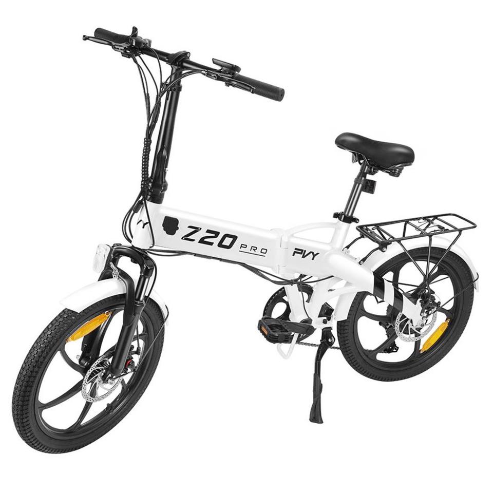 PVY Elektro fahrrad Gleiches Fahrrad 500W 25 km/h 10,4 Ah 80-100km City Electric Bike 500W Full Suspension Folding Ebike