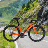 Twitter Full Carbon Frame Road Bike Bicycle R5 Carbon Wheel Roadbike Carbon Fiber 700c 22 Speed aero Racing Road Bike