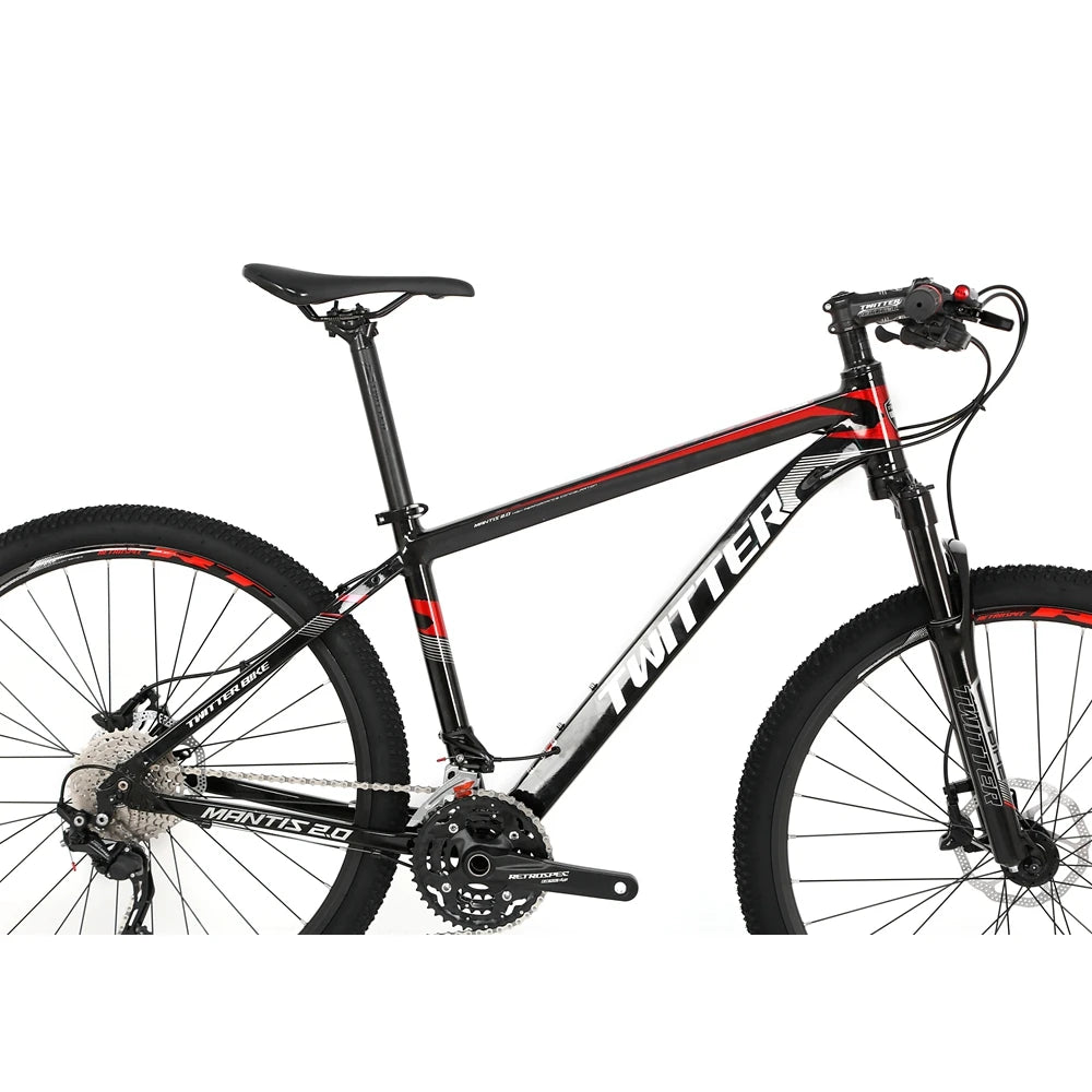 Twitter Bike MANTIS2.0 Aluminum Alloy Frame AL6061 Mountain Bike DEORE M6000-30S Alu Bike Mountain