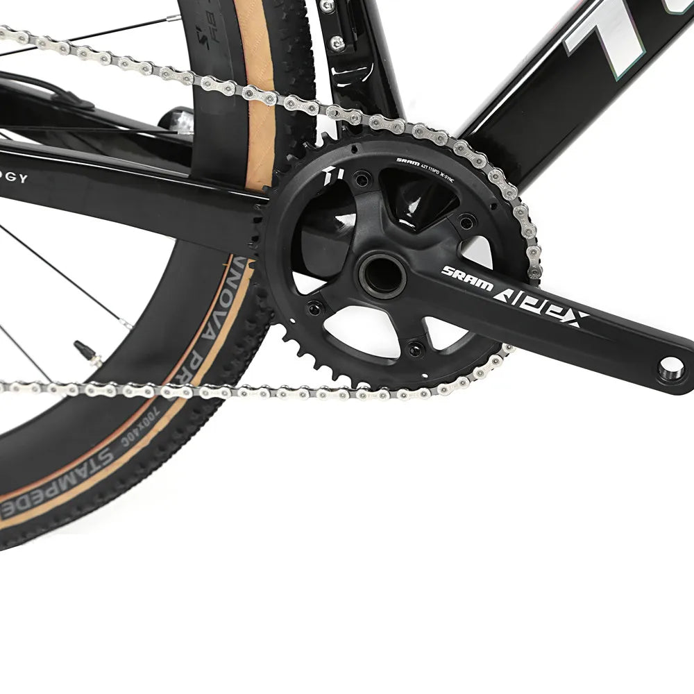 45/48/51/54CM   700C  Fat Tire Carbon Fiber Disc Brake Gravel Bike Bicicleta Road Bicycle