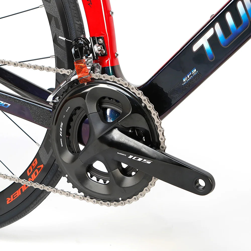 Holographic 105/R7000 22 Speed Carbon Bicicleta Road Bike Cycle for Men
