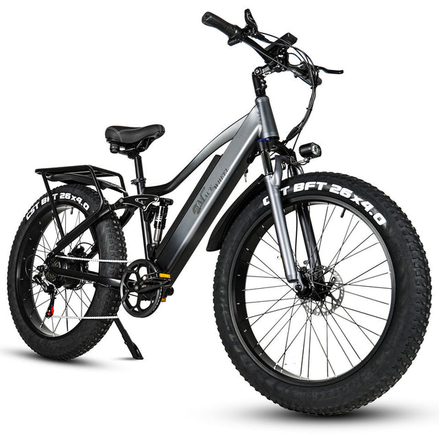 Full Suspension Off Road Electric Mountain Bike  CMACEWHEEL TP26 Fat E-MTB