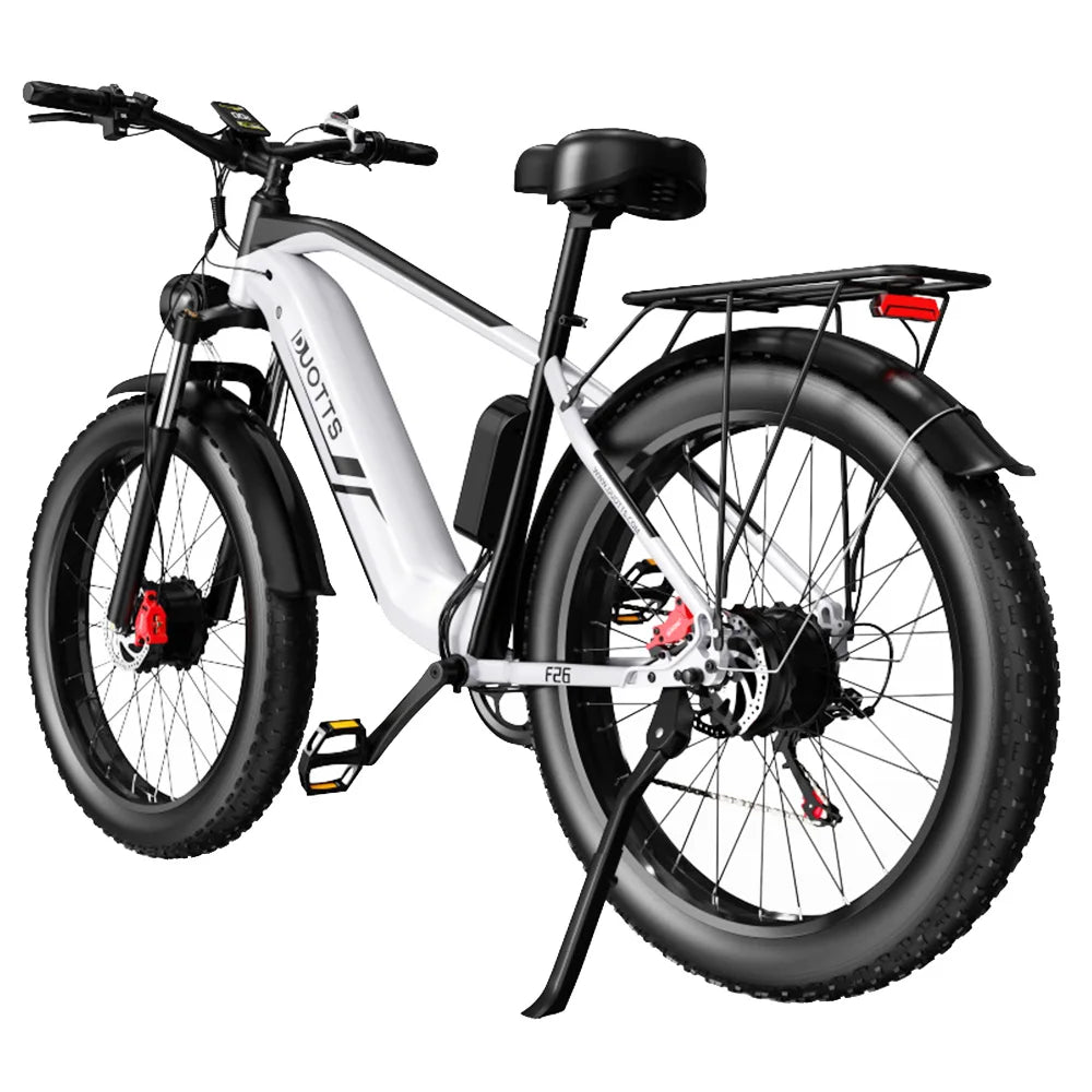 Duotts F26 Elektro fahrrad Fat Tire Elektrisches Mountainbike Doppel motor Offroad MTB Cycle 26*4.0 Ebike Beach Cruiser für Schn
