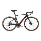 High Quality Hidden Cables Thru-axle Disc Brake Cycling Carbon Fiber Road Bike Bicycle