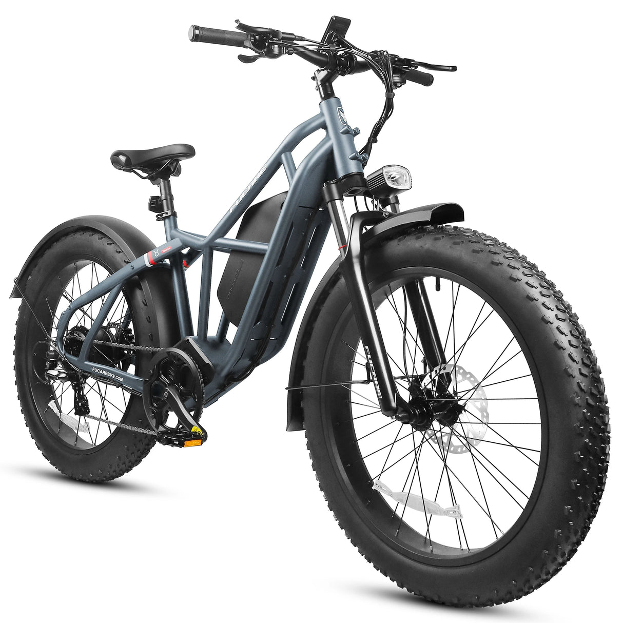 Fucare Taurus 1200W 48V 25AH Battery Mountain EBike up to 32MPH 100 Miles 26 Inch 8 Speed Fat Tire Electric Bike for Adults