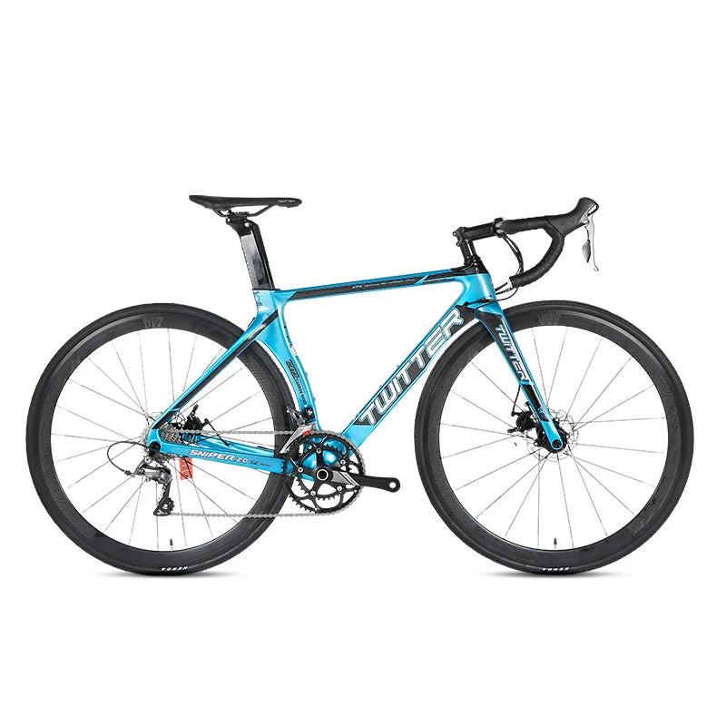 Hot Sale Carbon Road Bike SNIPER2.0 V Brake Light Road Bike TIAGRA-20speed Twitter Bicycle Frame Roadbike 700C Bicycles
