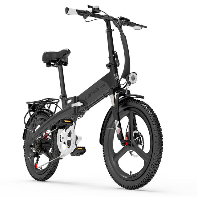 For G660 Foldable Electric City Bike with Central Motor Digital Electronic 25 Speed 45km Range