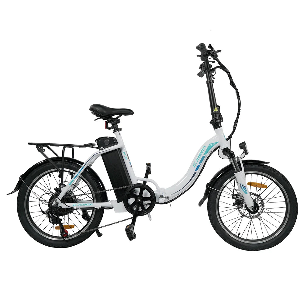 KAISDA K7 20*1,95 Zoll Reifen faltbares Elektro-Moped-Fahrrad Mountainbike 350 W Motor SHIMANO 7-Gang-APP-Steuerung