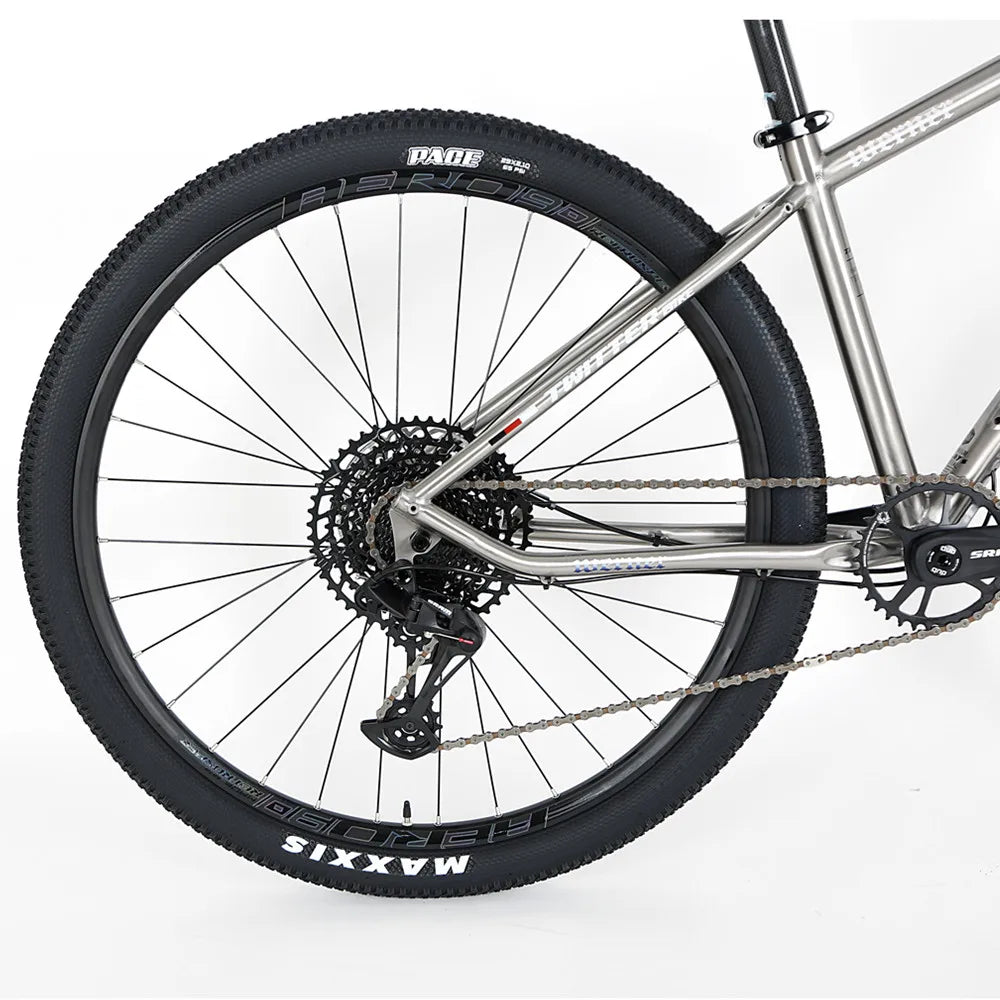 Wholesale Thro Axle Titanium Alloy Bicycle China 29er Mountain Bike