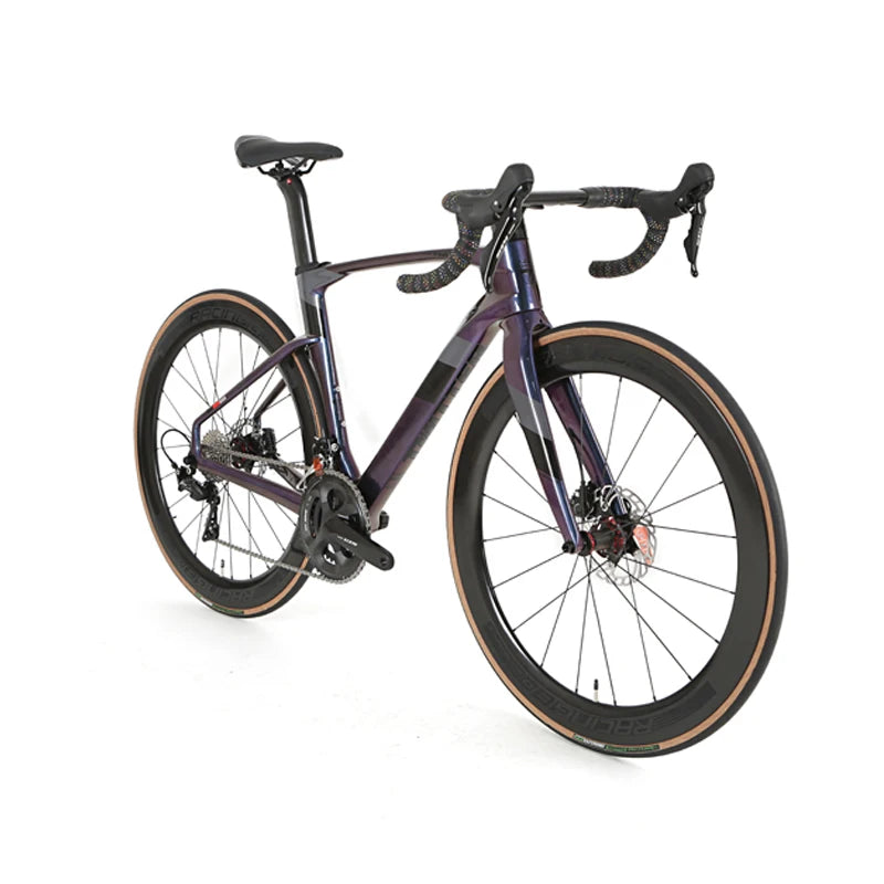 CYCLONEpro Disc Brake Professional Road Bike Full 105 Groupset 22speed Carbon Fiber Road Bike 700C Racing Carbon Road Bike
