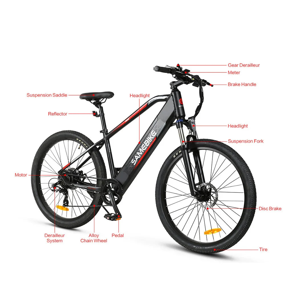 Samebike My275 Ebike Electric City Bike 26 275 500W Trek Mountainbike