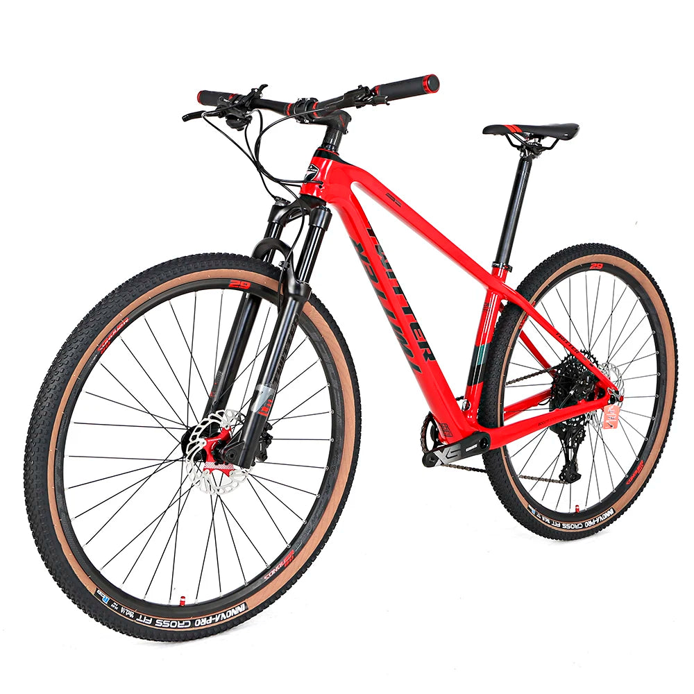 2021 New Design Factory Price Carbon MTB  Bicycle 29inch  Thru Axle 148  Carbon Frame Carbon Mountain Bike