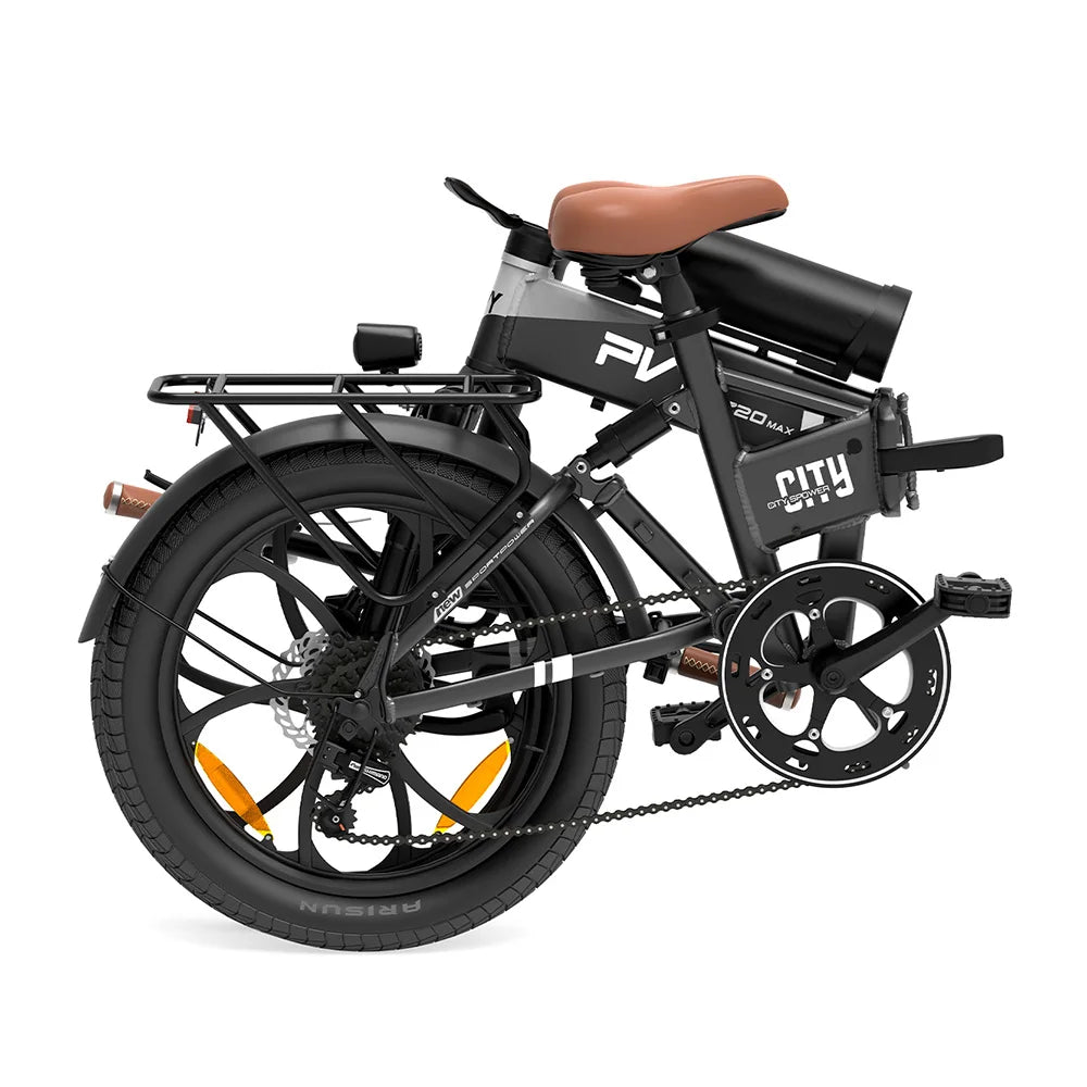 PVY Elektro fahrrad PVY Ebike 750W PVY Z20 Max Elektro fahrräder 25,6 Ah 20*2,3 Zoll Reifen 25 km/h Max. 200km Maximale Reichwei