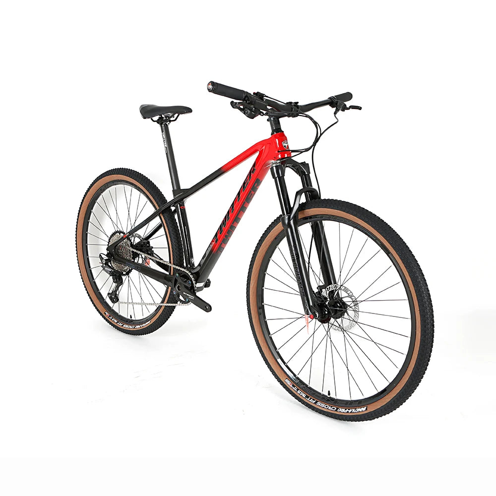 Twitter PREDATORpro  DEORE/M6100-12Speed Carbon MTB T900 Carbon Mountain Bike Carbon Fiber MTB 29inch Mountain Bike
