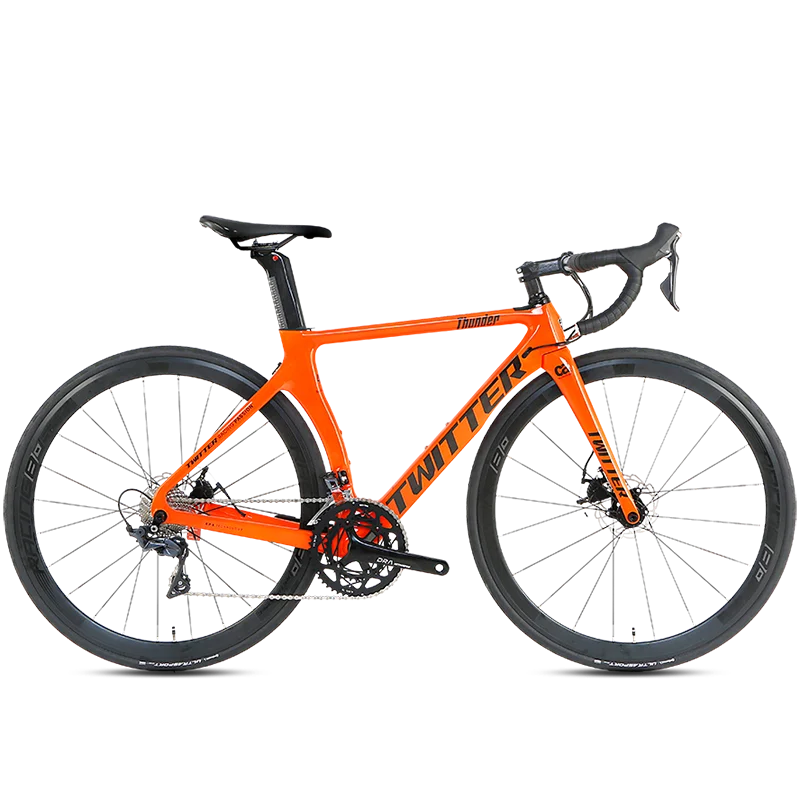 Thunder Disc Brake R3000 18S Alloy Wheel aero Bike Race 700c Bicycle Inner Cable Carbon Fiber Road Bikes