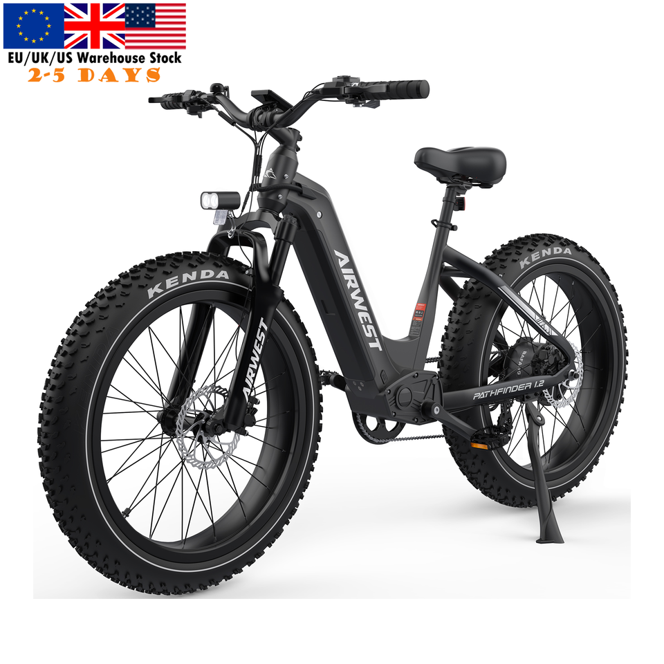 EU USA Stock 48V 15AH Fat Tire Electric Mountain Long Rang Bicycle 750W LCD Display Sport Ebike Wholesale for Adults