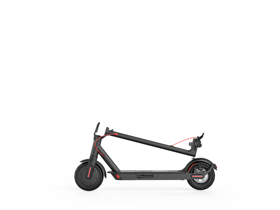 For H1 Two-Wheel Electric Scooter 8.5" 350W 36V Motor 25km/h Max Speed 265lbs Max Load Foldable 18 Miles Range EU Warehouse