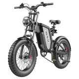 GUNAI MX25 1000W Brushless Motor Electric Mountain Bike with 20*4,0 Inch Fat Tire 50 km/h Top Speed 48V 25Ah