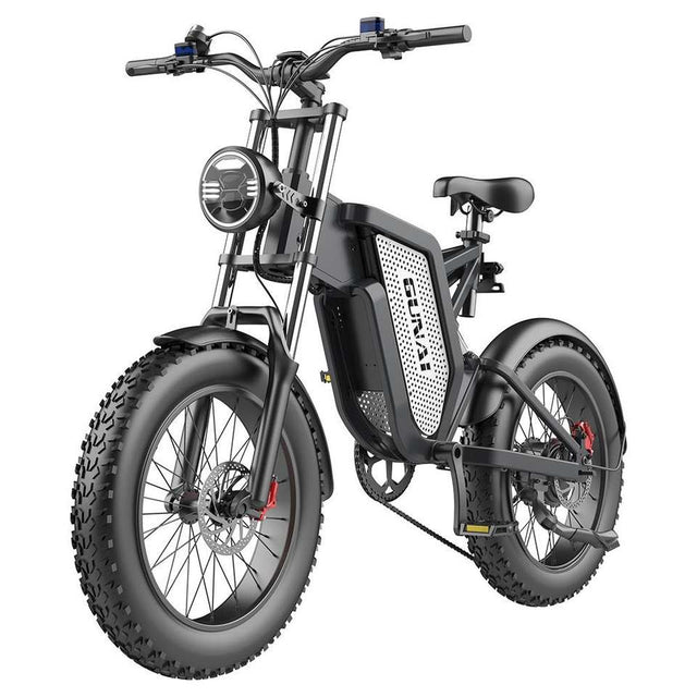 GUNAI MX25 1000W Brushless Motor Electric Mountain Bike with 20*4,0 Inch Fat Tire 50 km/h Top Speed 48V 25Ah
