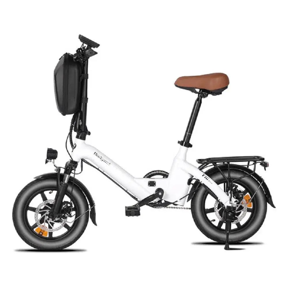 City Bodywel T16 PRO Mini Folding Electric Bike 250W 36V 7.8AH Upgrade Rear Shelf with Lithium Battery Power Supply
