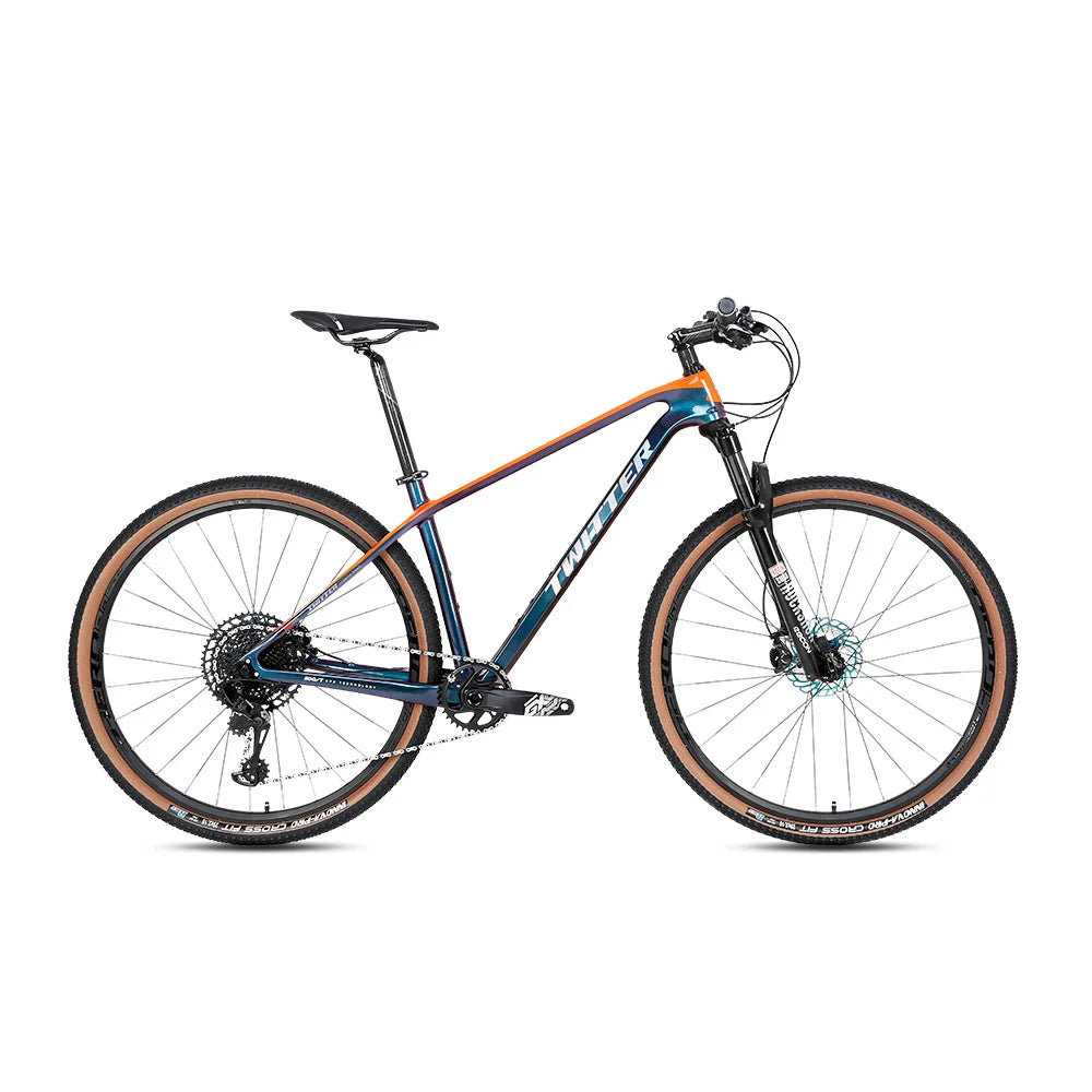 TWITTER MAX MTB Bike 29" Carbon Mountain Bike SX-12speed Carbon Frame Mountainbike 29inch /27.5inch on Sale Bicycles