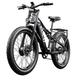 GUNAI GN68 Elektrofahrrad, 2*1000 Motor, 48 V 17,5 Ah Akku, 26 * 3,0-Zoll dicke Reifen, 50 km/h Max-Geschwindigkeit, 80 km Max-R