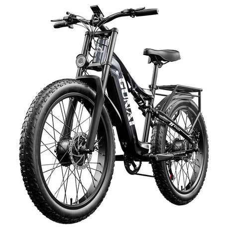 GUNAI GN68 Elektrofahrrad, 2*1000 Motor, 48 V 17,5 Ah Akku, 26 * 3,0-Zoll dicke Reifen, 50 km/h Max-Geschwindigkeit, 80 km Max-R