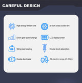 YAMALI FXH-006 Electric MT Bike 350/1000W Rear Hub 48V 18/20AH Battery 20*4.0 Fat Tyre 50km Range 40km/h MaxSpeed Dual Disc