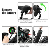 CMACEWHEEL Y20 Plus 48v Folding Electric City Bike with 20Ah Battery Smart Digital Type App Support Step through Fat Tire Ebike