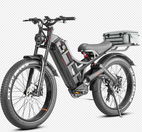 Eahora Romeo Pro Full Suspension Electric Bike Single Motor 1200W/2500W 48V 60Ah/52V 60ah 7-Speed 32Km/H Speed 70-120Km Range