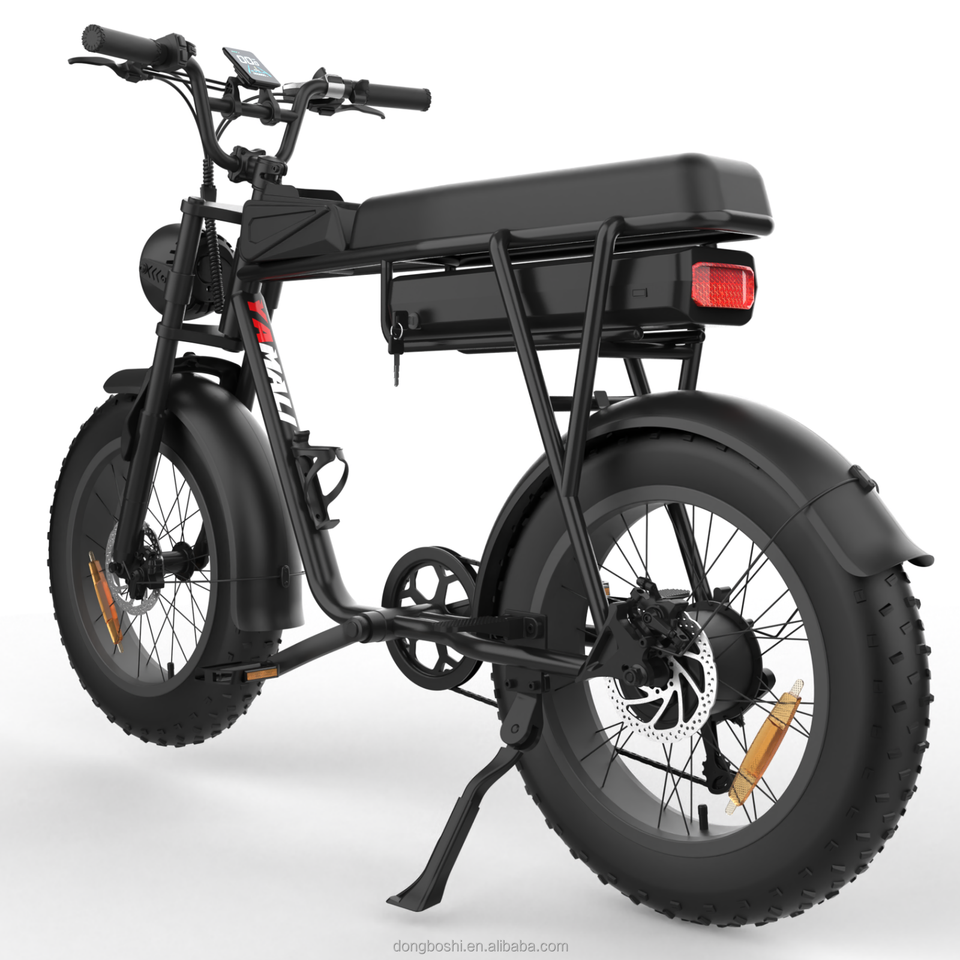 Elektro fahrrad für Erwachsene FX006 mit Motor, 48V 13AH Batterie Elektro fahrrad, 20 Zoll; Fat Tire Dirt Bike Cruise Control