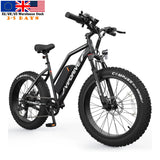 USA Stock Electric Bike 48V 13AH 500W Long Rang Fat Tire Mountain Eletirc Bicycle Full Suspension Sport Road Ebike for Adults