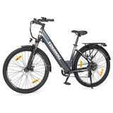 EU Stock City Bike 27,5 Zoll 250W 15,6 Ah Touroll J1ST Trekking rad mit mechanischer Scheiben bremse und E-Bremse