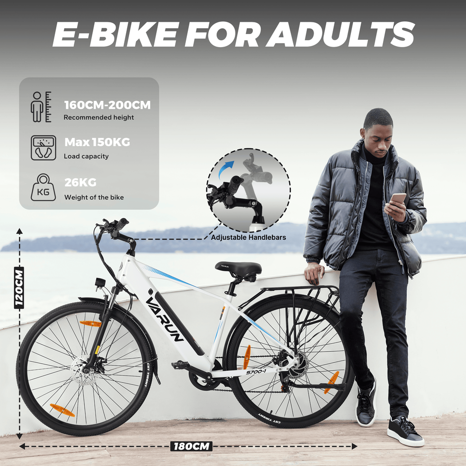 EU Stock S700-1 250W Electric Hybrid Bike 27.5 Inch High Speed 48V Lithium Battery Aluminum Alloy Frame Ebike Electric Bike